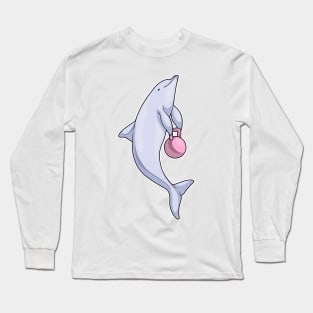 Dolphin Fitness Sports Long Sleeve T-Shirt